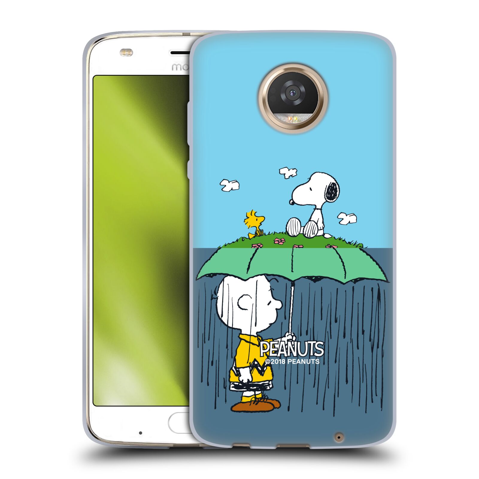 OFFICIAL PEANUTS HALFS AND LAUGHS SOFT GEL CASE FOR MOTOROLA PHONES
