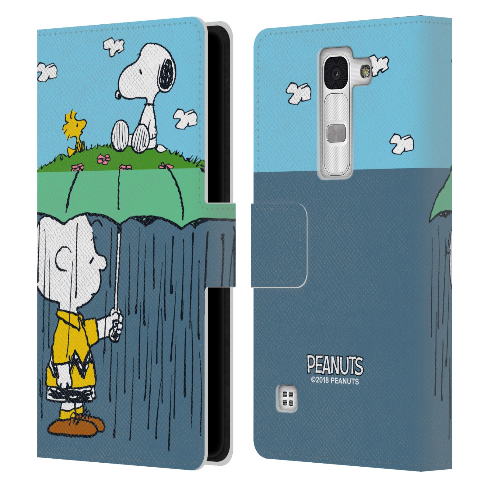 OFFICIAL PEANUTS HALFS AND LAUGHS LEATHER BOOK WALLET CASE COVER FOR LG PHONES 2 - Picture 8 of 20