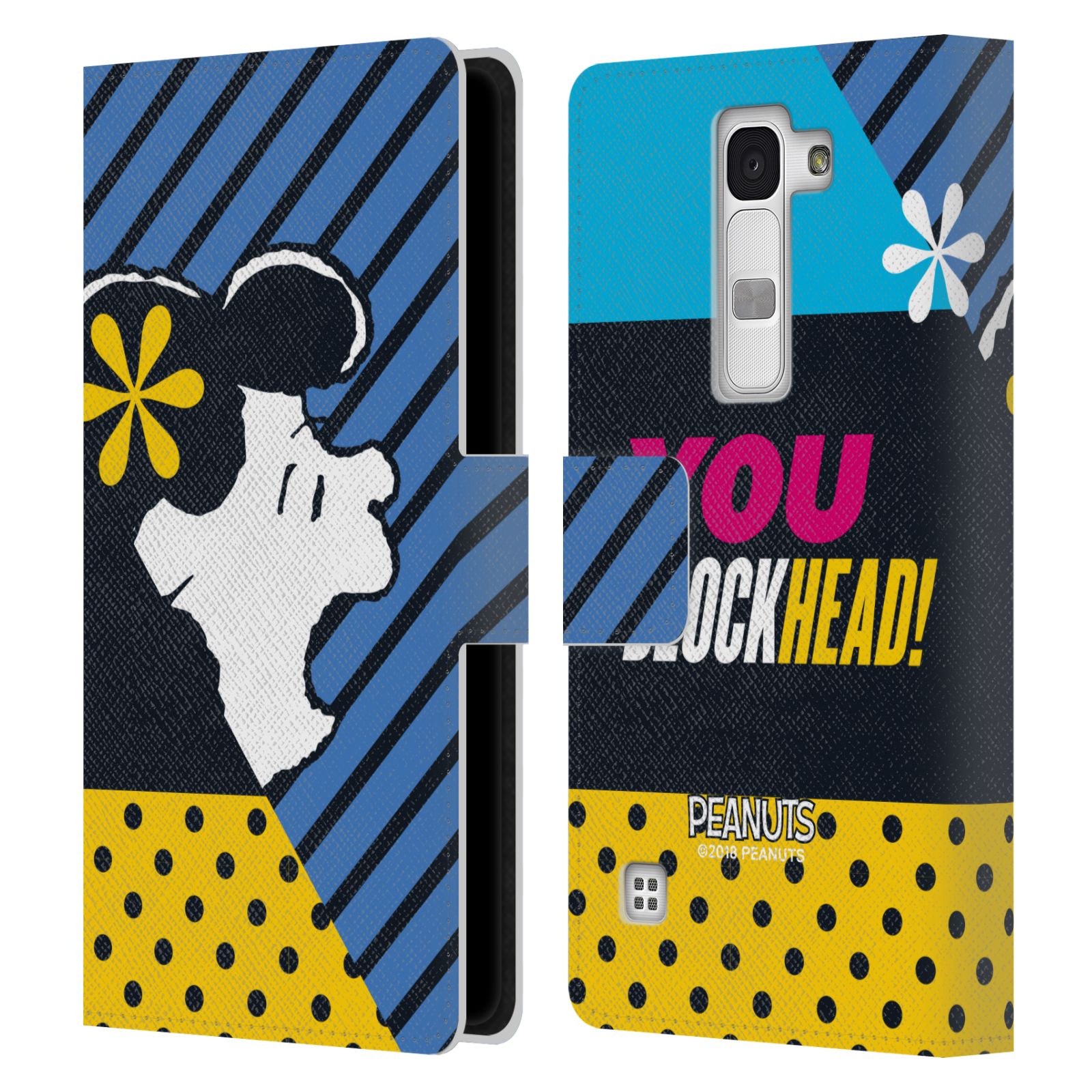 OFFICIAL PEANUTS HALFS AND LAUGHS LEATHER BOOK WALLET CASE COVER FOR LG PHONES 2 - Picture 10 of 20