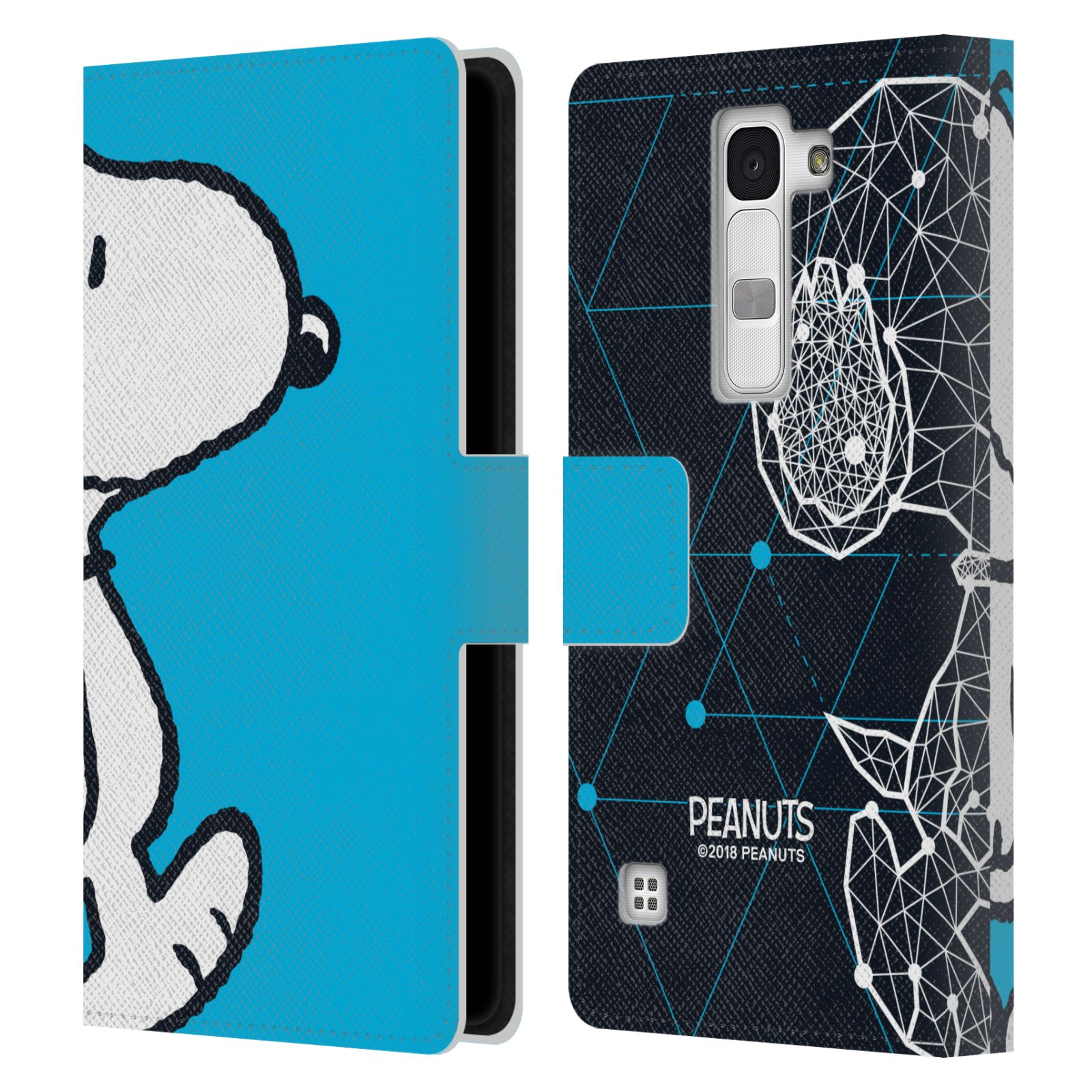 OFFICIAL PEANUTS HALFS AND LAUGHS LEATHER BOOK WALLET CASE COVER FOR LG PHONES 2 - Picture 18 of 20