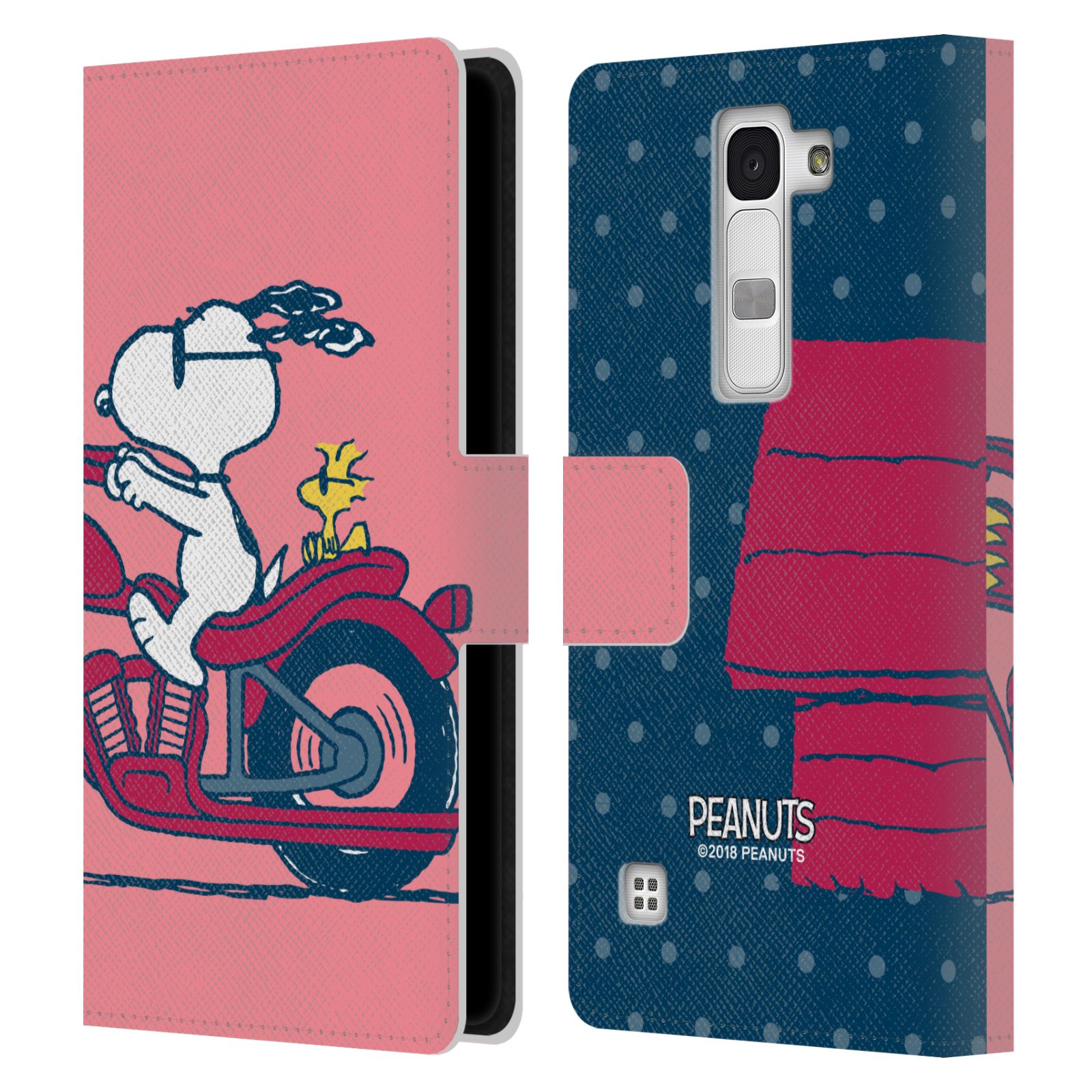 OFFICIAL PEANUTS HALFS AND LAUGHS LEATHER BOOK WALLET CASE COVER FOR LG PHONES 2 - Picture 14 of 20