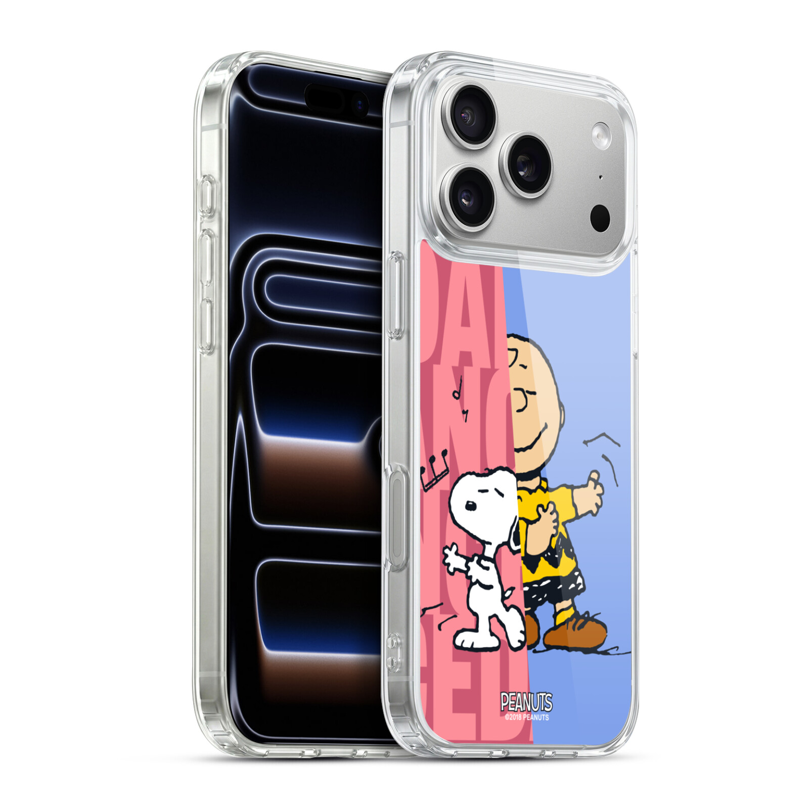 Snoopy & Charlie Hybrid MagSafe Case for iPhone 17 Pro Max