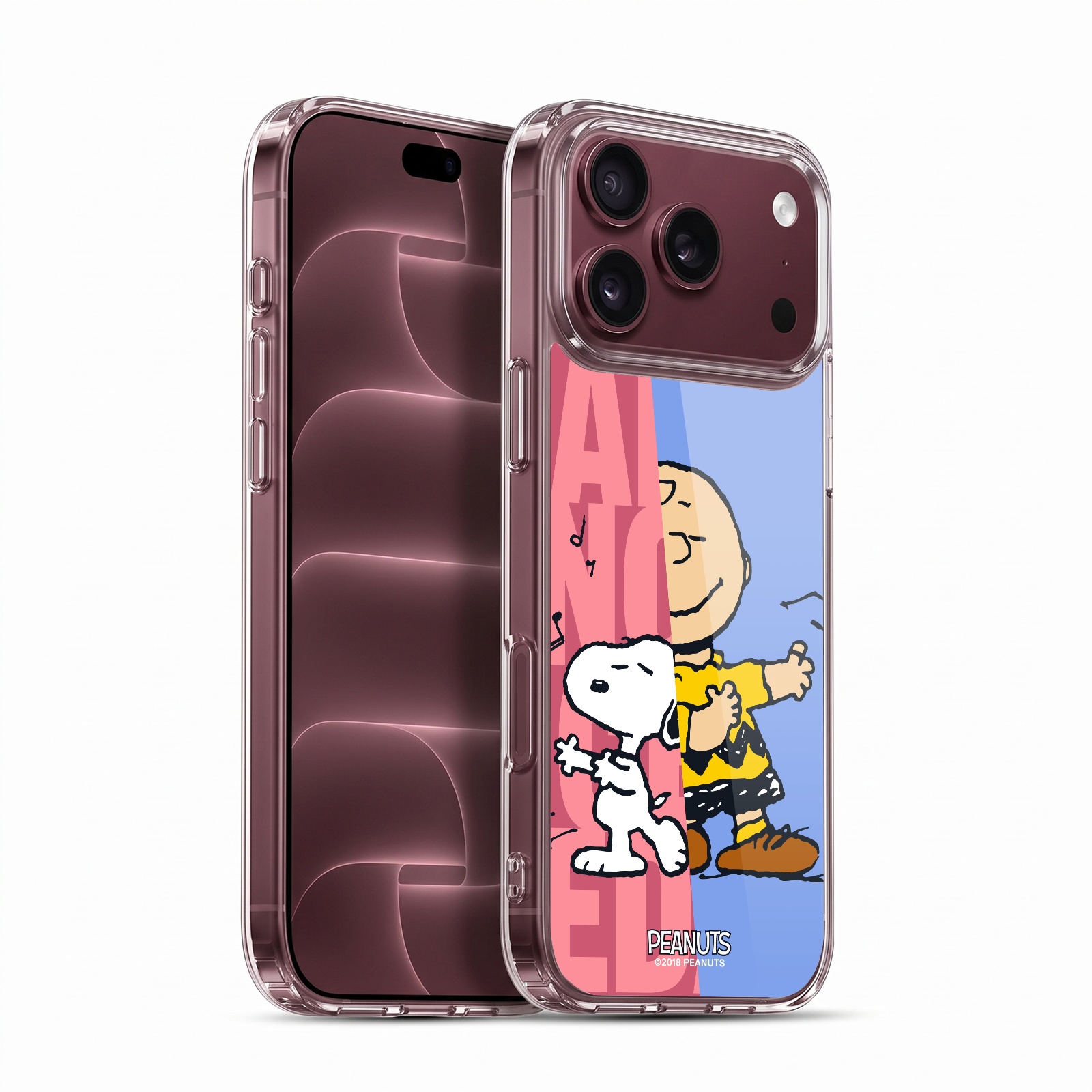 Snoopy & Charlie Hybrid MagSafe Case for iPhone 18 Pro Max