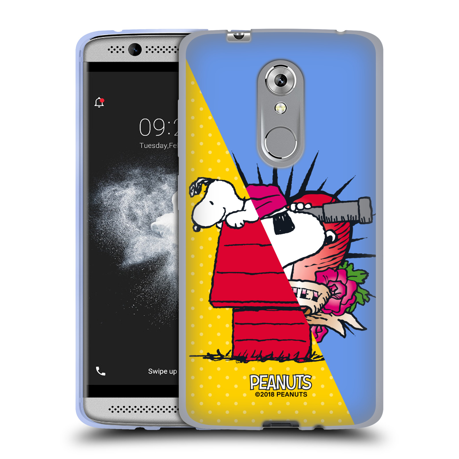 OFFICIAL PEANUTS HALFS AND LAUGHS SOFT GEL CASE FOR ZTE PHONES - Picture 20 of 21