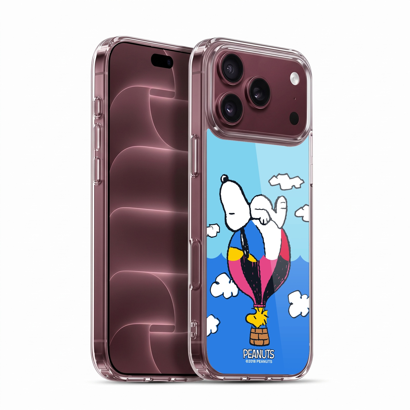 Snoopy & Woodstock Balloon Hybrid MagSafe Case for iPhone 18 Pro Max