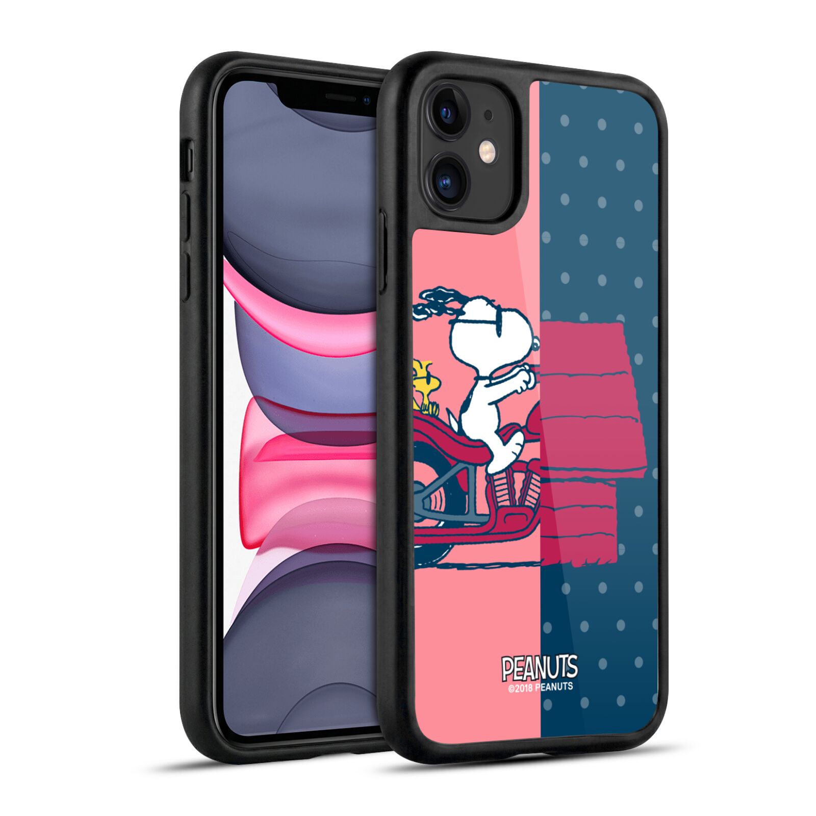 Snoopy & Woodstock Hard MagSafe Case for iPhone 11