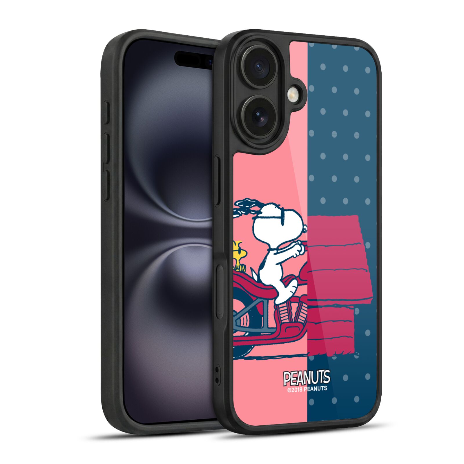 Snoopy & Woodstock Hard MagSafe Case for iPhone 16