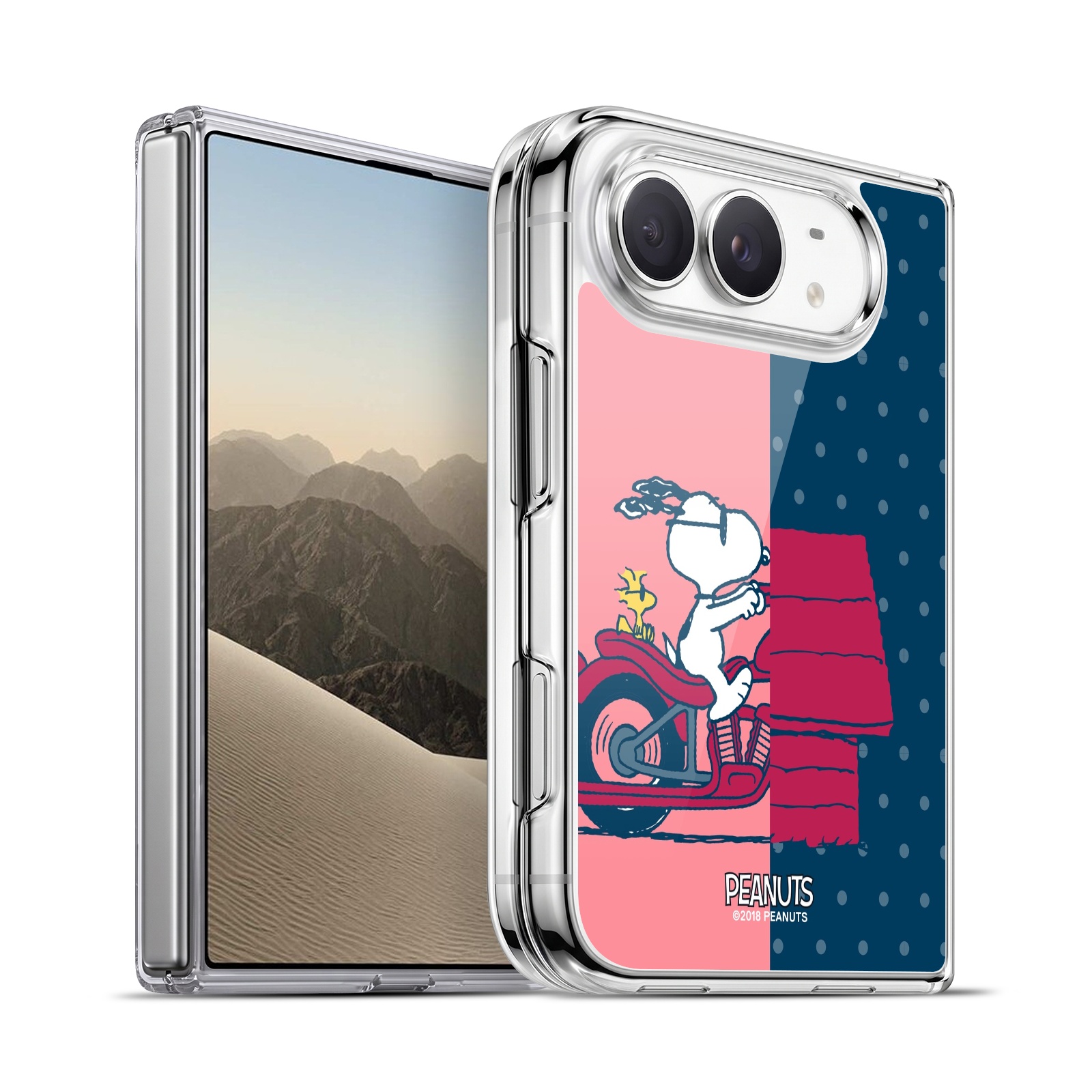 Snoopy & Woodstock Hybrid MagSafe Case for iPhone Duo