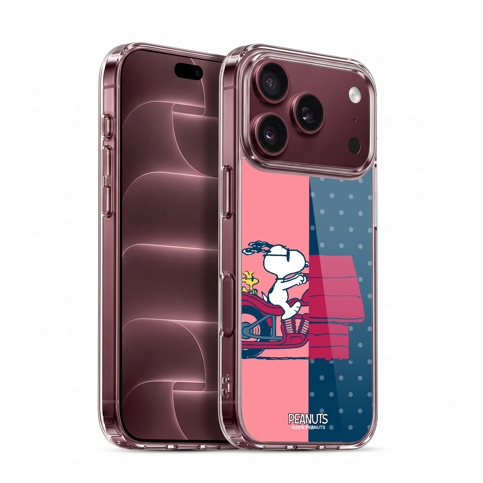 Snoopy & Woodstock Hybrid MagSafe Case for iPhone 18 Pro