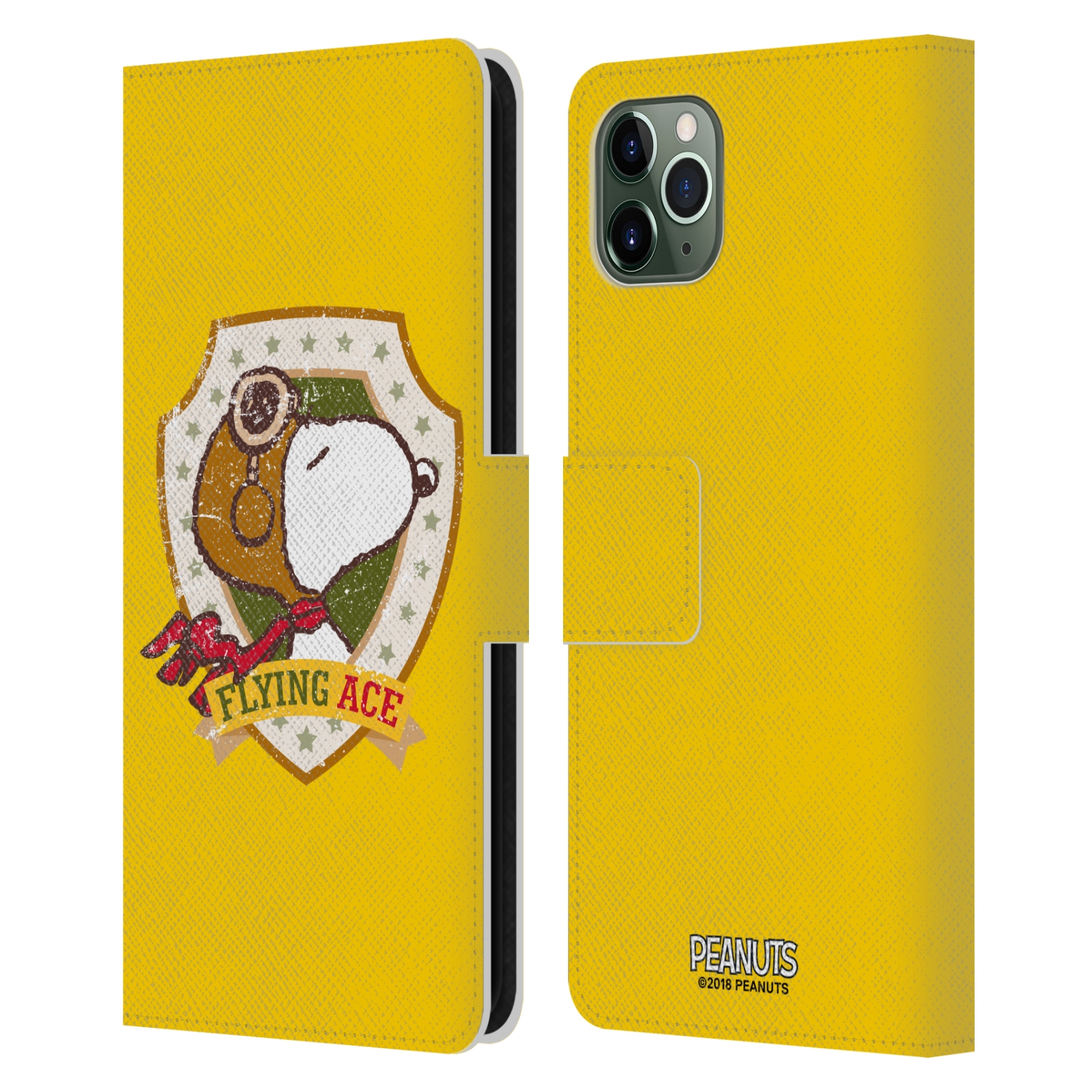 PEANUTS I TANTI VOLTI DI SNOOPY CUSTODIA COVER A PORTAFOGLIO PER APPLE  iPHONE