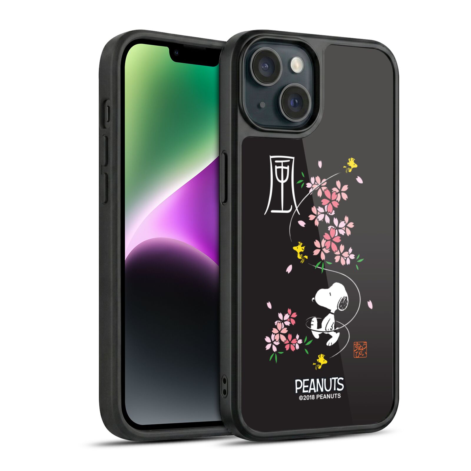 Cherry Blossoms Hard MagSafe Case for iPhone 14