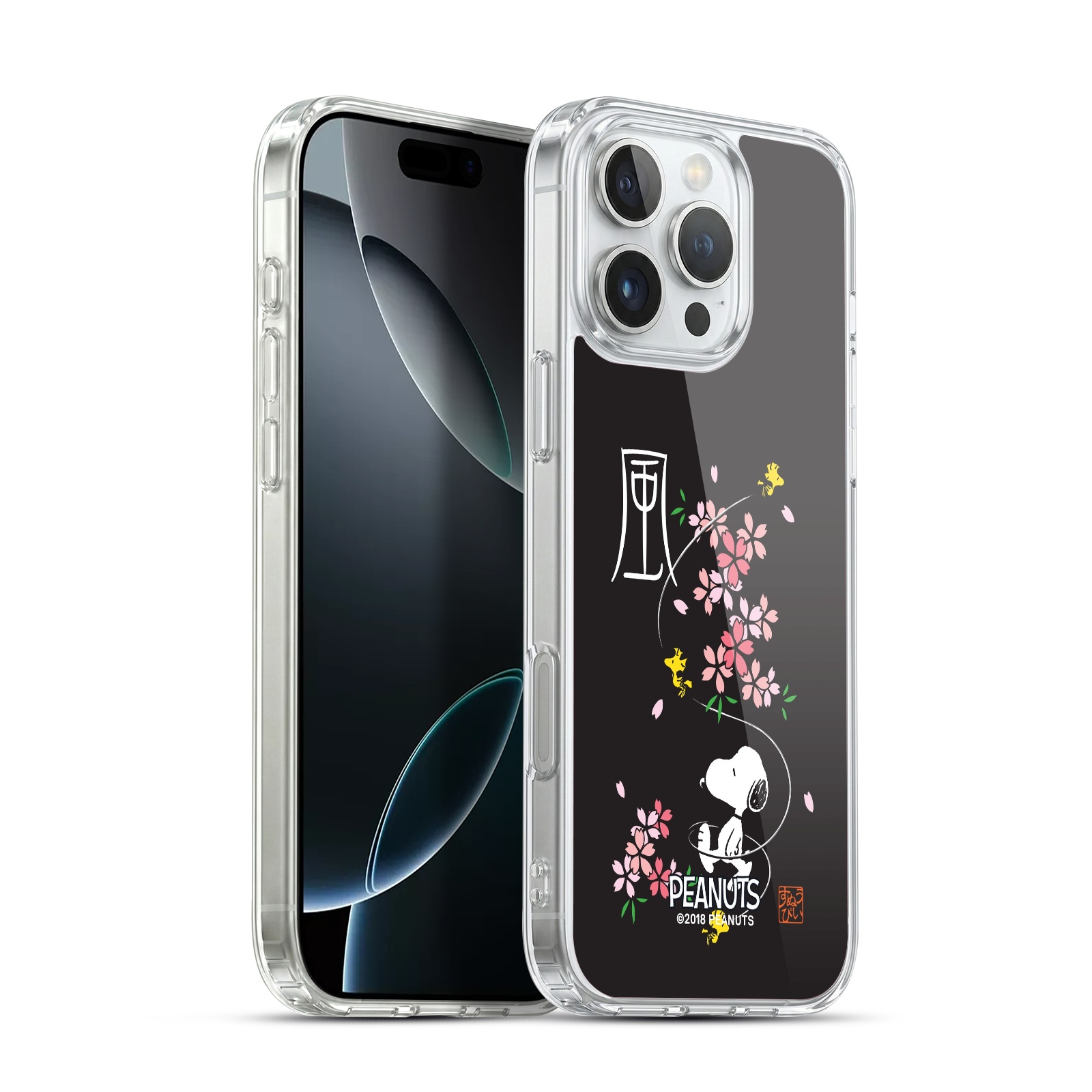 Cherry Blossoms Hybrid MagSafe Case for iPhone 16 Pro Max