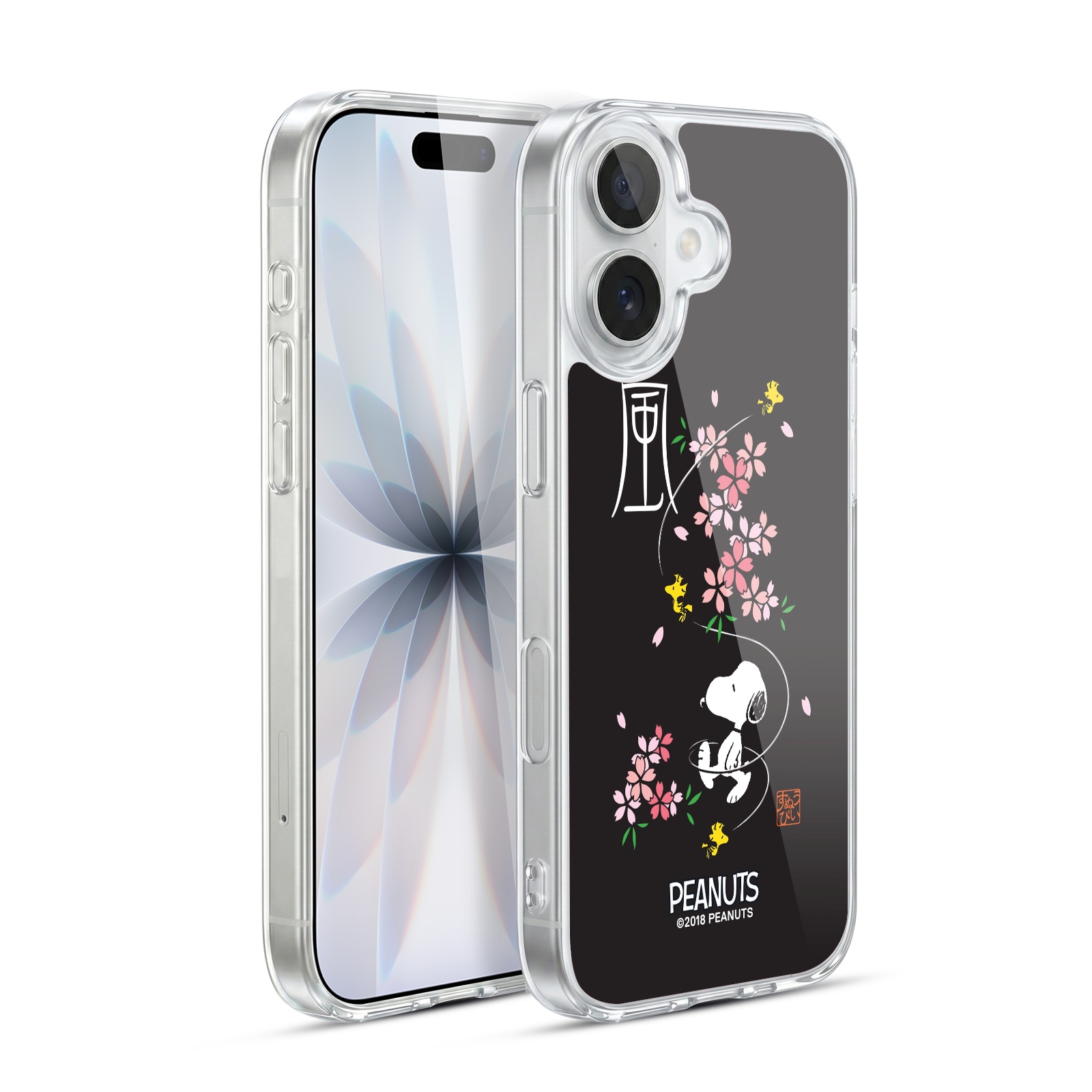 Cherry Blossoms Hybrid MagSafe Case for iPhone 17
