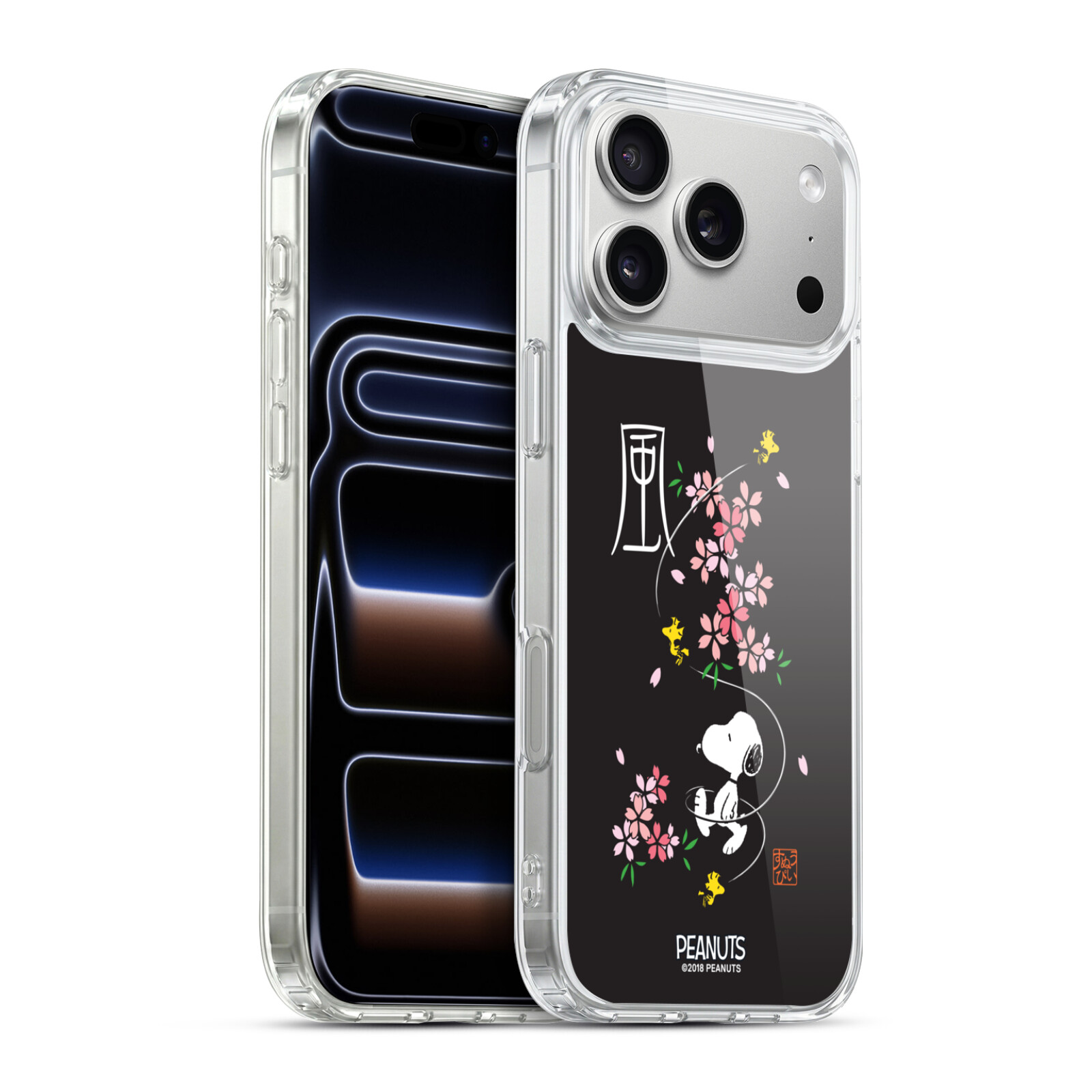 Cherry Blossoms Hybrid MagSafe Case for iPhone 17 Pro Max