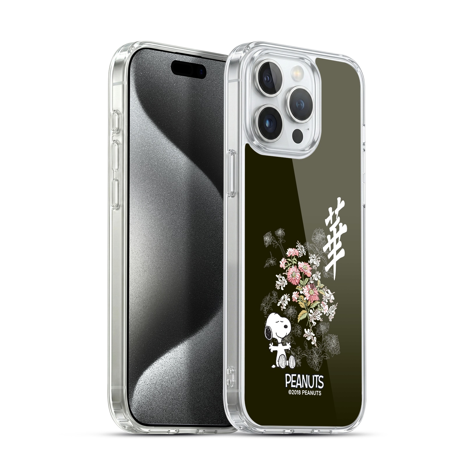 Floral Hybrid MagSafe Case for iPhone 15 Pro Max