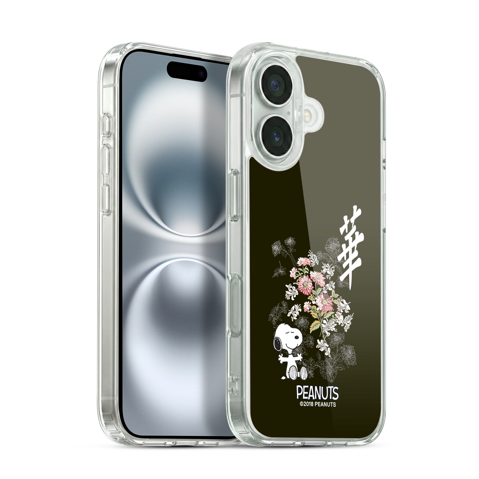 Floral Hybrid MagSafe Case for iPhone 16