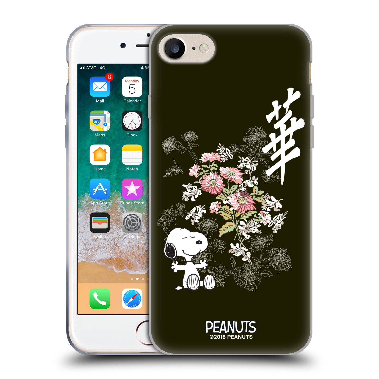 Floral Hybrid MagSafe Case for iPhone 7 / 8 / SE (2020, 2022)