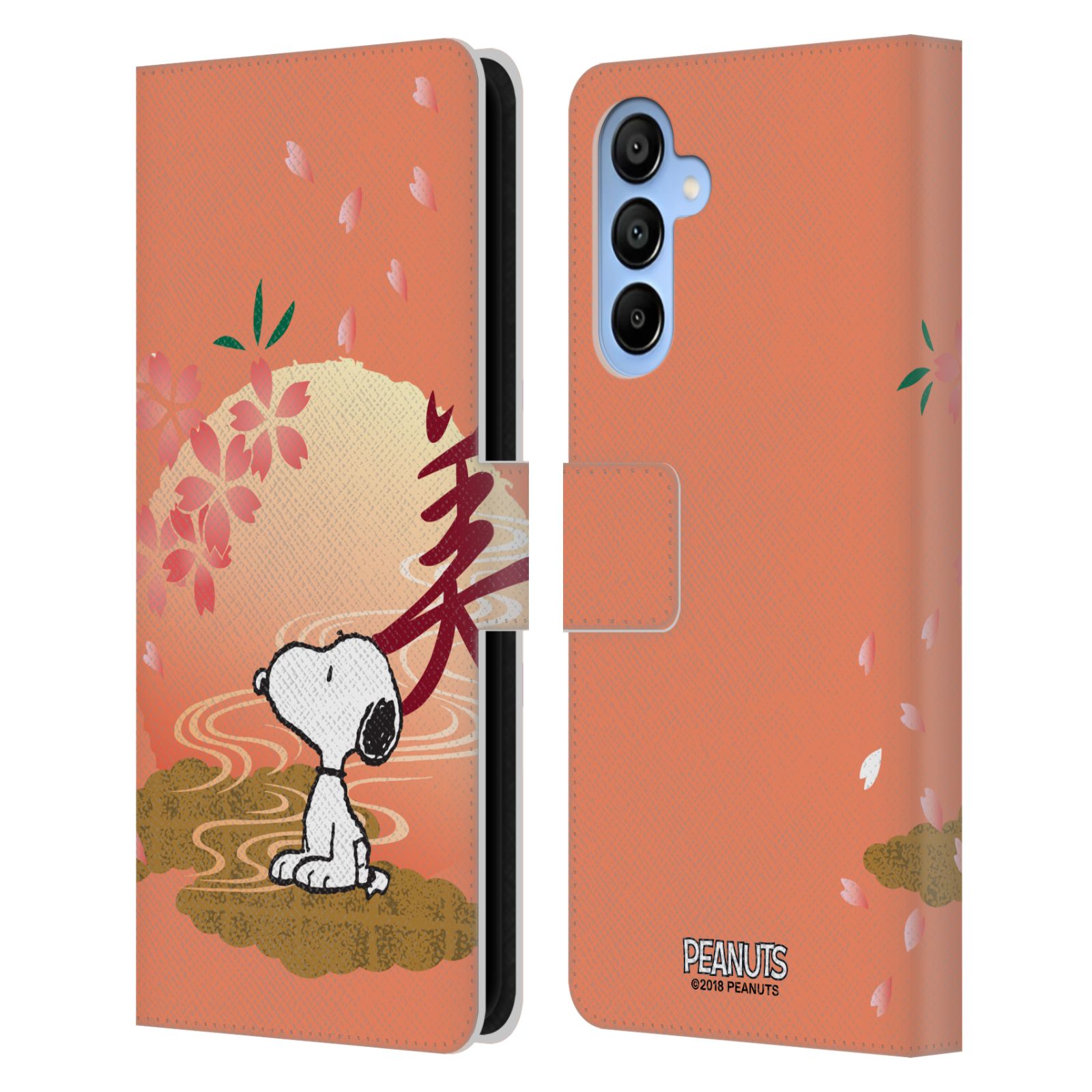 Sakura Leather Wallet Case for Galaxy A16 5G