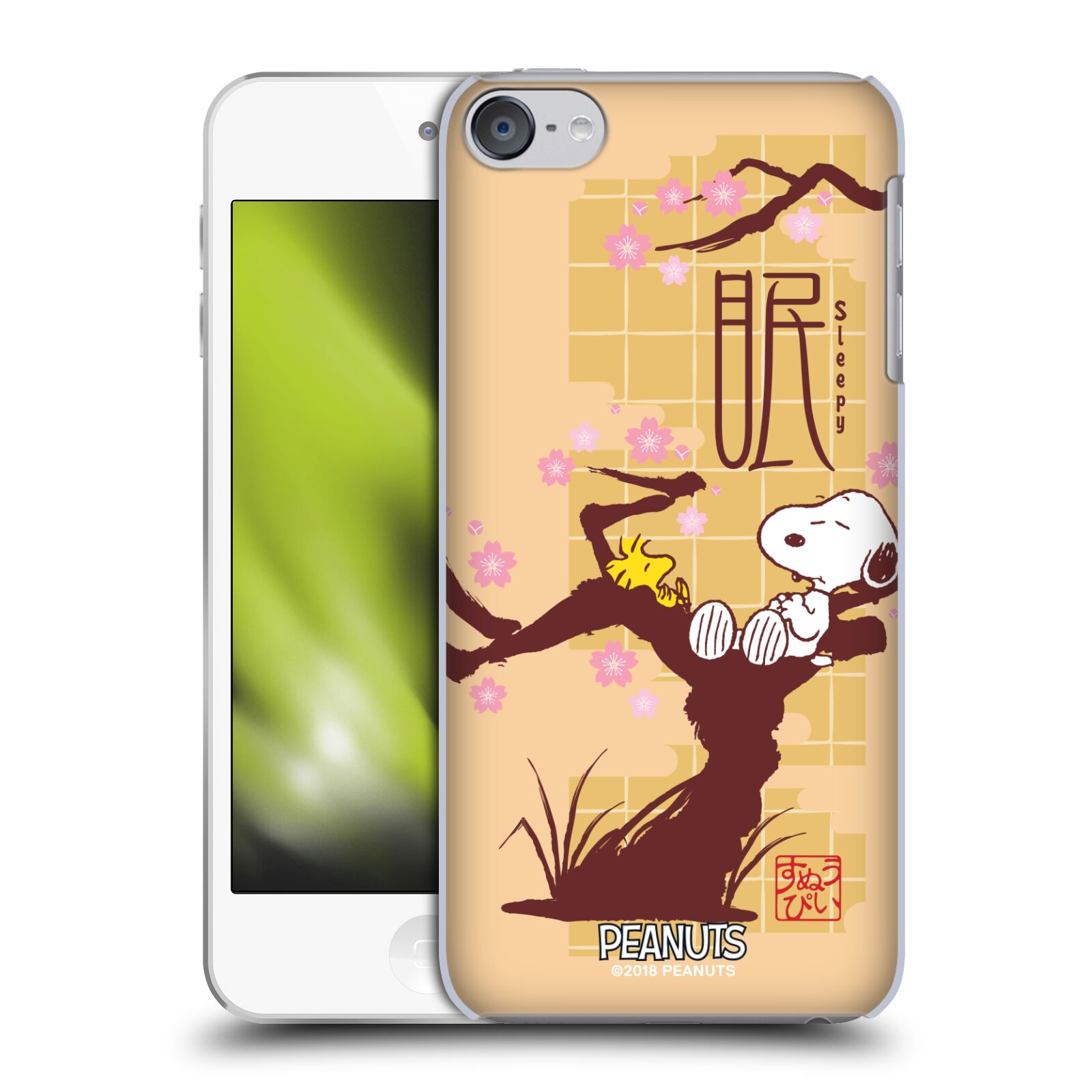 OFFICIAL PEANUTS ORIENTAL SNOOPY HARD BACK CASE FOR APPLE iPOD TOUCH MP3 - Picture 12 of 13