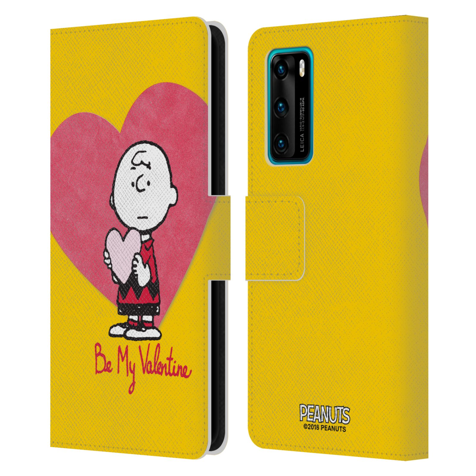 OFFICIAL PEANUTS SEALED WITH A KISS LEATHER BOOK WALLET CASE FOR HUAWEI PHONES 4 - Picture 8 of 15