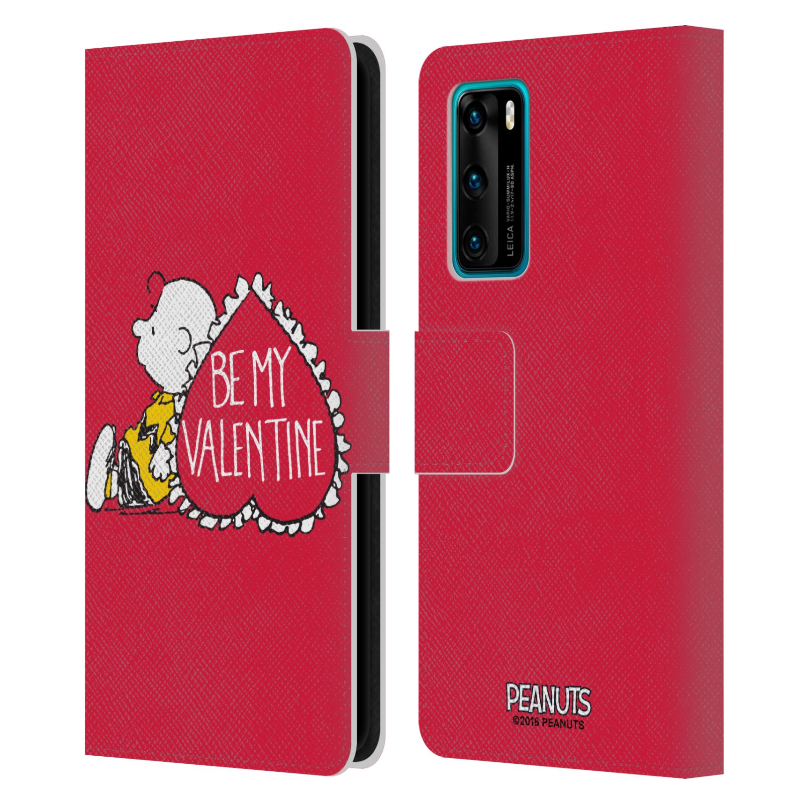 OFFICIAL PEANUTS SEALED WITH A KISS LEATHER BOOK WALLET CASE FOR HUAWEI PHONES 4 - Picture 7 of 15