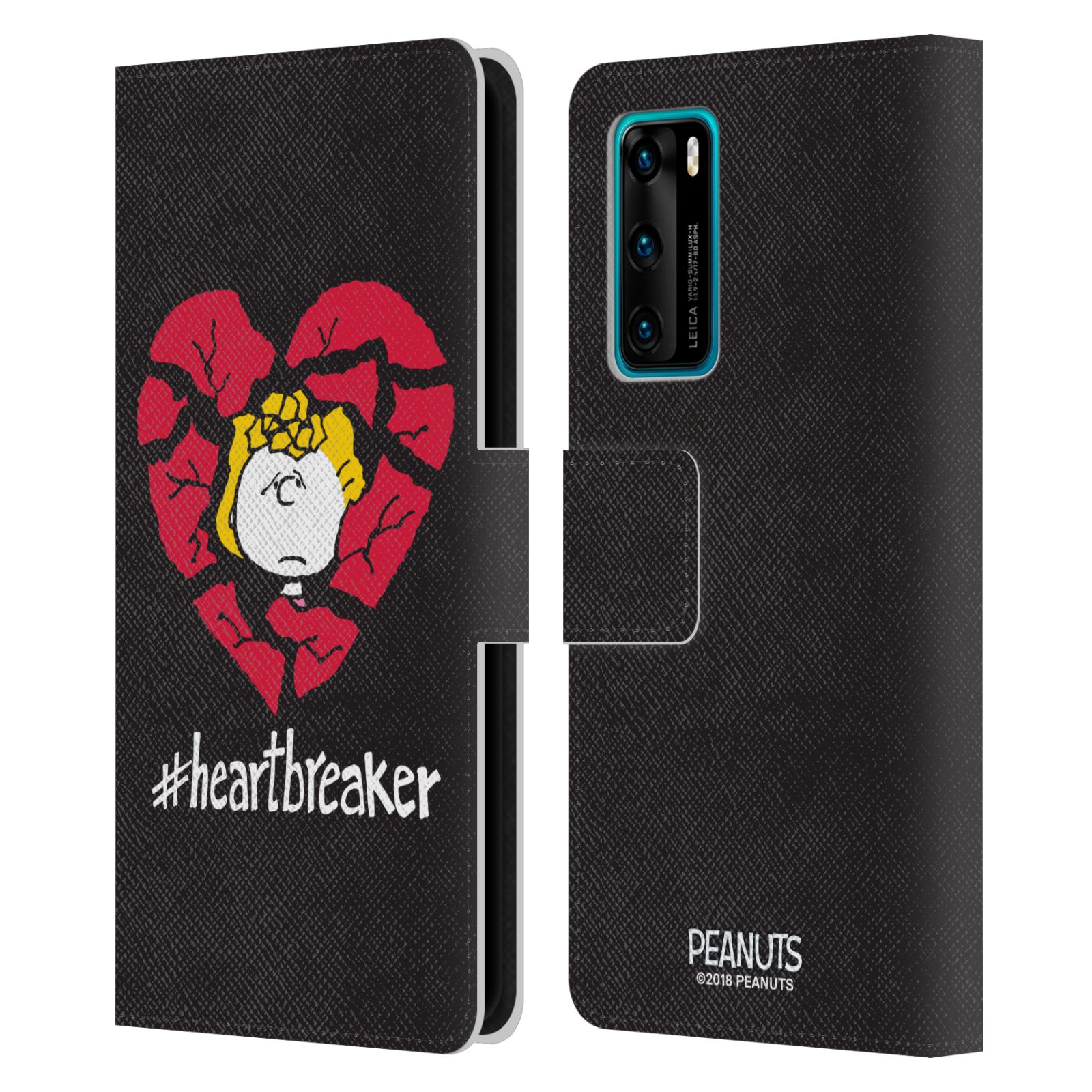 OFFICIAL PEANUTS SEALED WITH A KISS LEATHER BOOK WALLET CASE FOR HUAWEI PHONES 4 - Picture 12 of 15