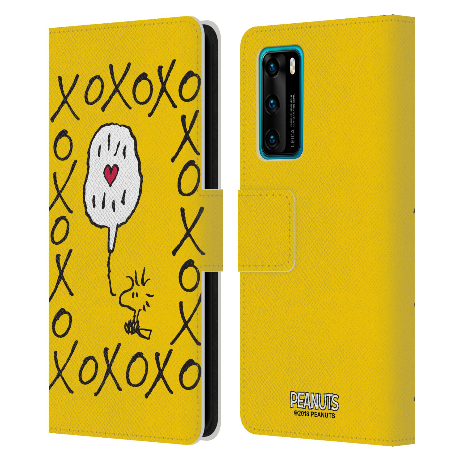 OFFICIAL PEANUTS SEALED WITH A KISS LEATHER BOOK WALLET CASE FOR HUAWEI PHONES 4 - Picture 15 of 15