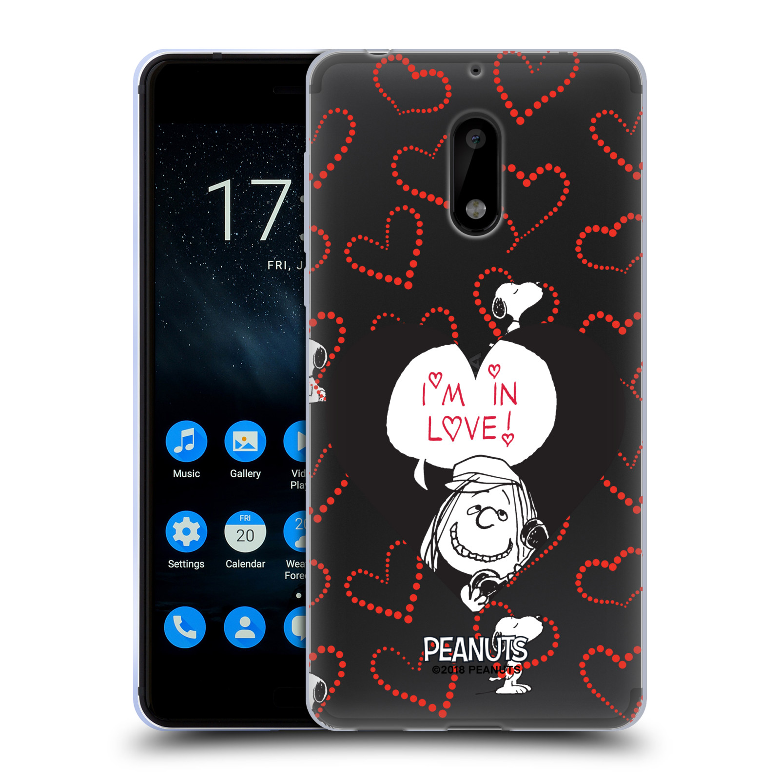 OFFICIAL PEANUTS SEALED WITH A KISS GEL CASE FOR NOKIA PHONES 1 - Picture 12 of 16