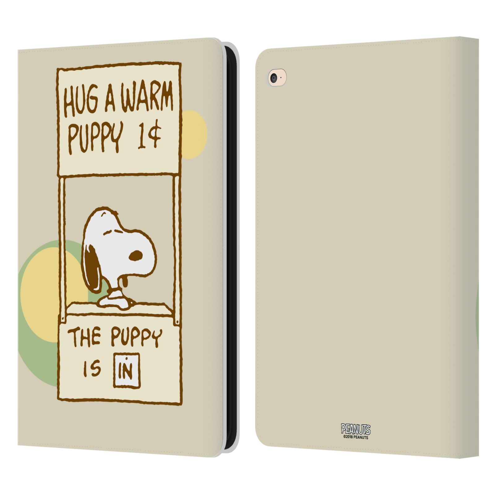 Official Peanuts Snoopy Hug Leather Book Wallet Case Cover For Apple Ipad Ebay