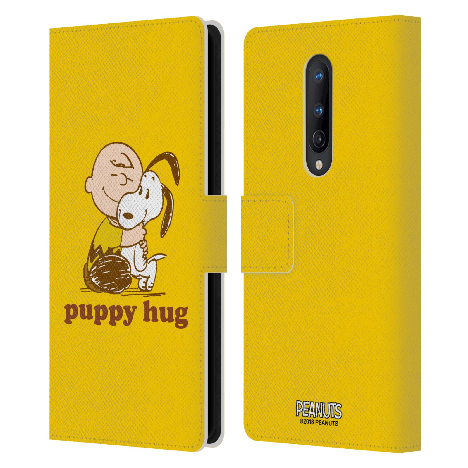 OFFICIAL PEANUTS SNOOPY HUG LEATHER BOOK WALLET CASE FOR BLACKBERRY ONEPLUS - Picture 7 of 10