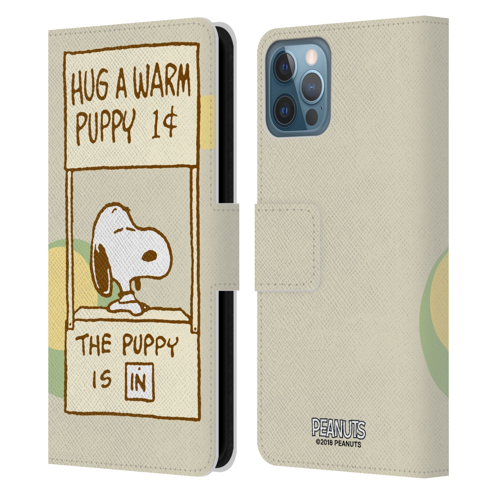 Warm Leather Wallet Case for iPhone 12 / 12 Pro