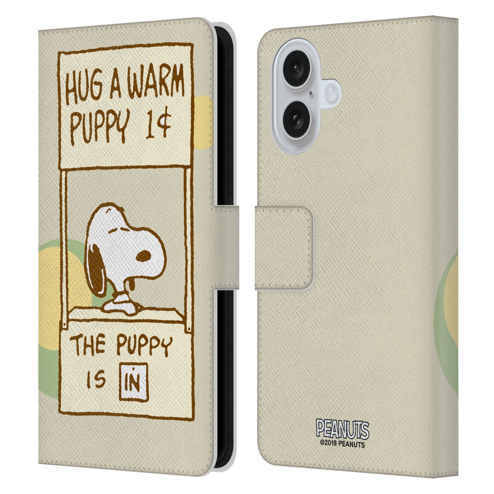 Warm Leather Wallet Case for iPhone 16