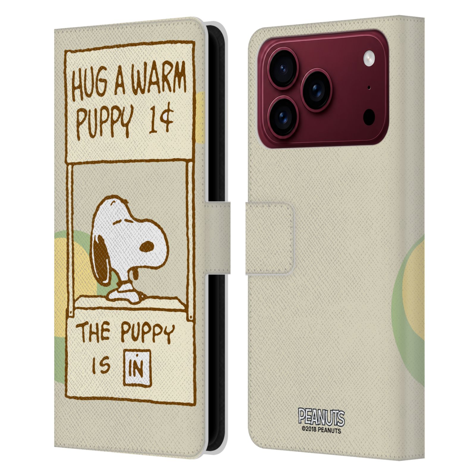 Warm Leather Wallet Case for iPhone 18 Pro Max