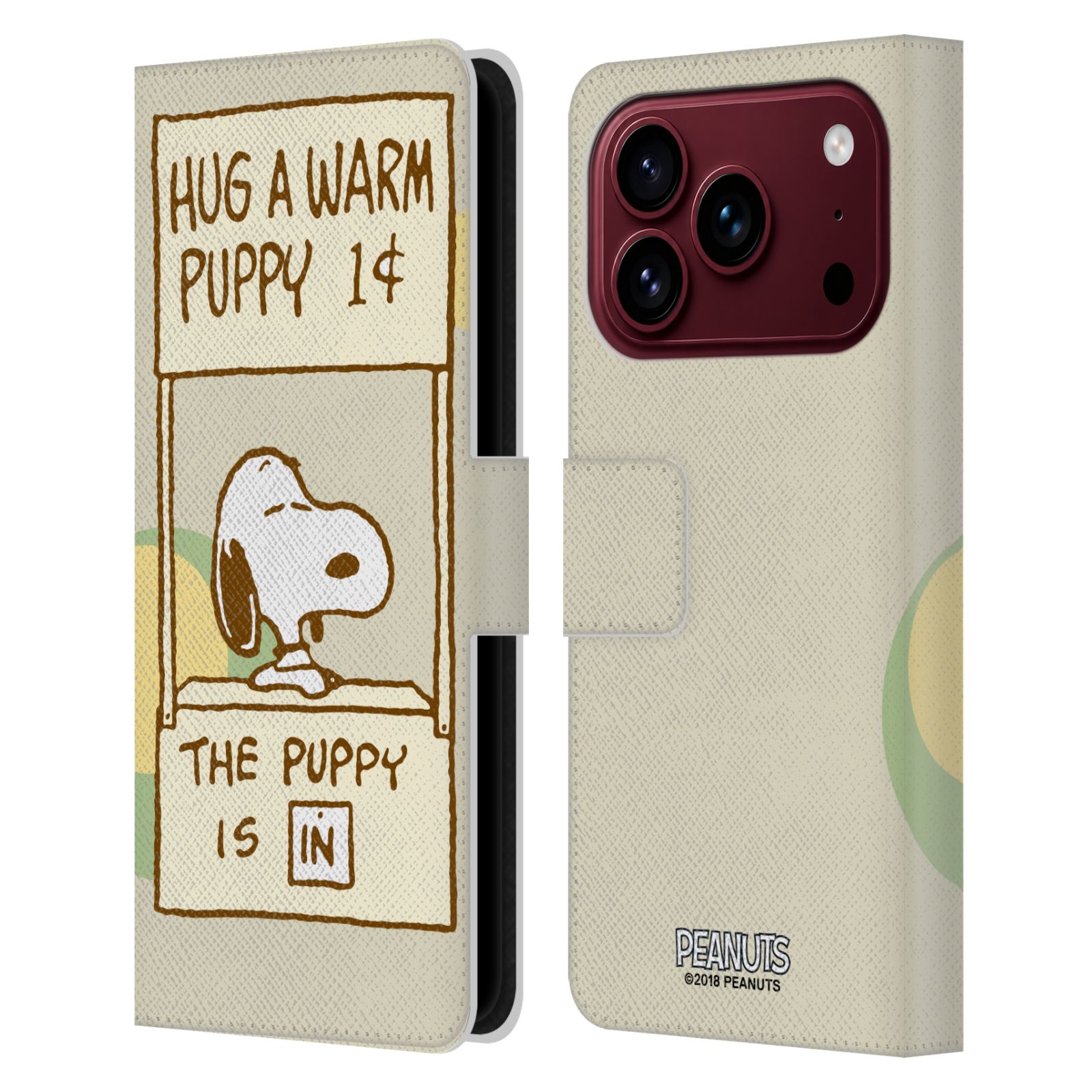 Warm Leather Wallet Case for iPhone 18 Pro