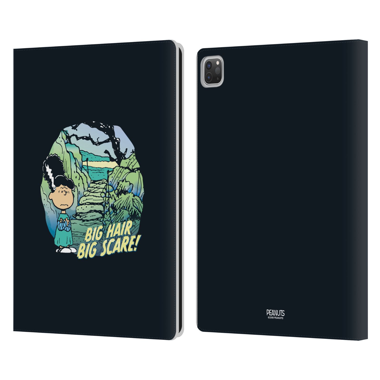 OFFICIAL PEANUTS SPOOKTACULAR LEATHER BOOK WALLET CASE COVER FOR APPLE iPAD - Picture 9 of 12