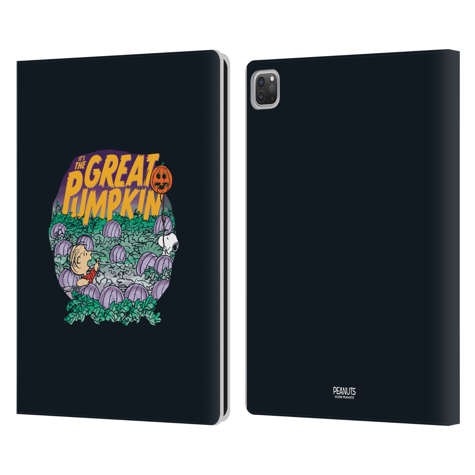 OFFICIAL PEANUTS SPOOKTACULAR LEATHER BOOK WALLET CASE COVER FOR APPLE iPAD - Picture 7 of 12