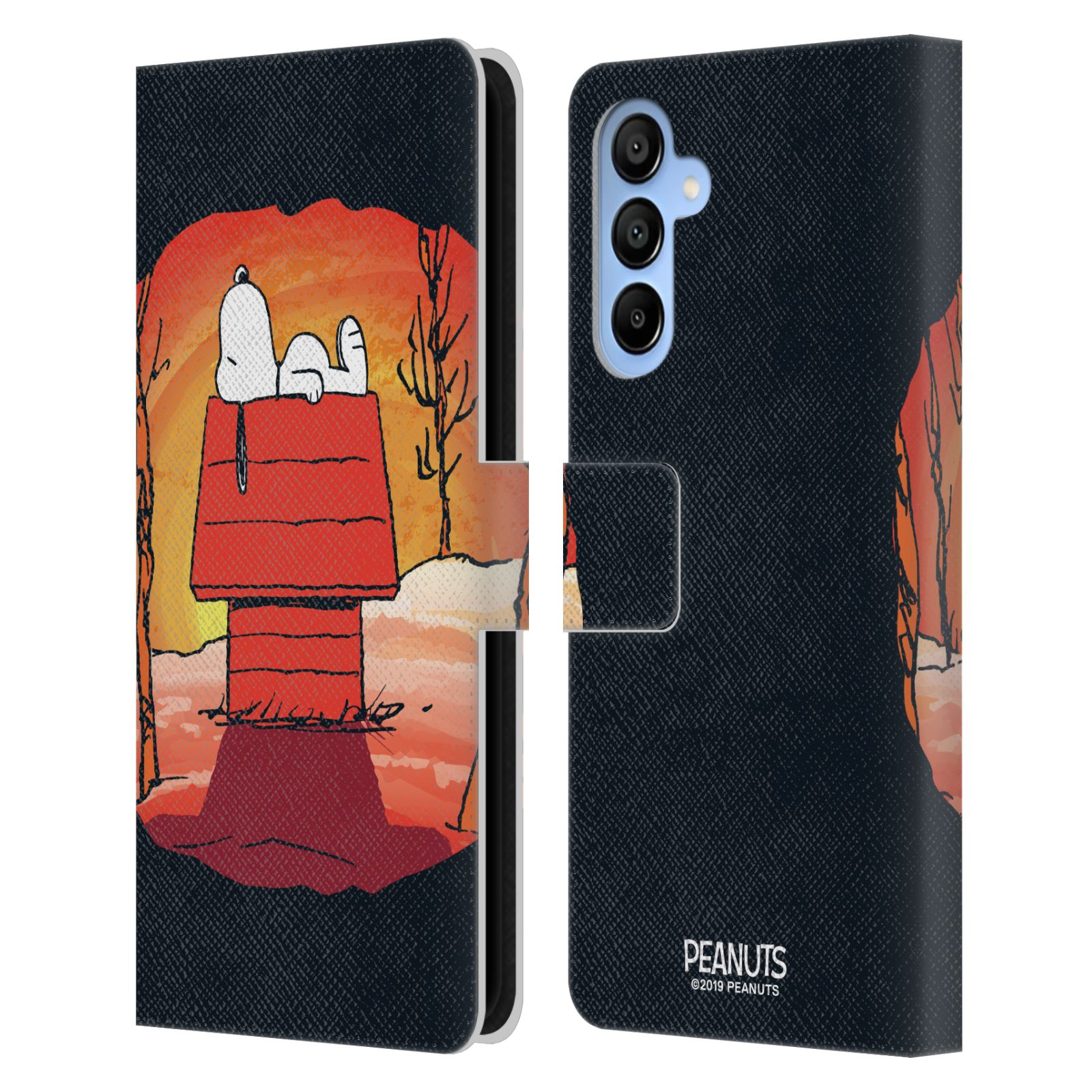 Snoopy Leather Wallet Case for Galaxy A16 5G