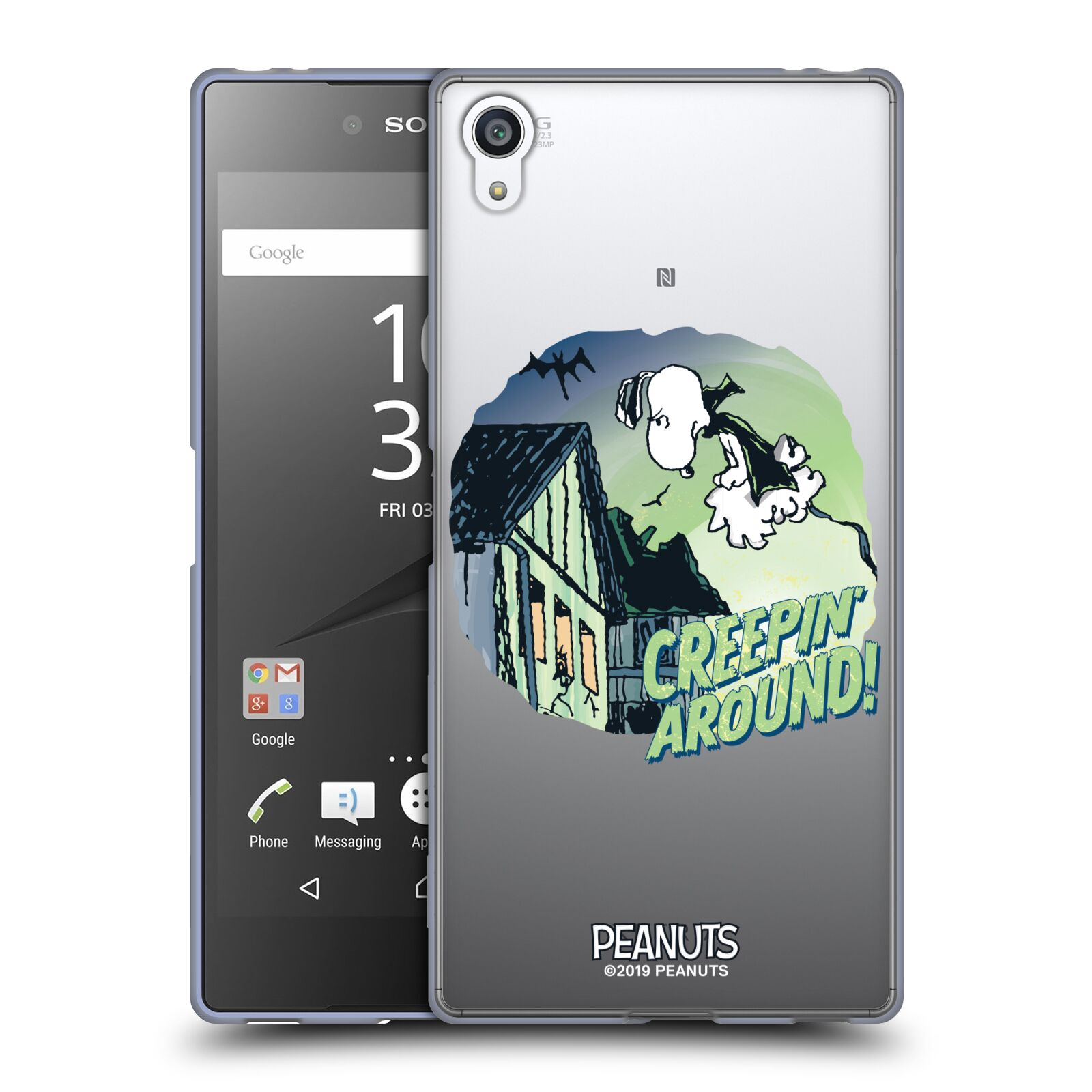 FUNDA OFICIAL DE GEL SUAVE PEANUTS SPOOKTACULAR PARA TELÉFONOS SONY 2 - Imagen 7 de 7