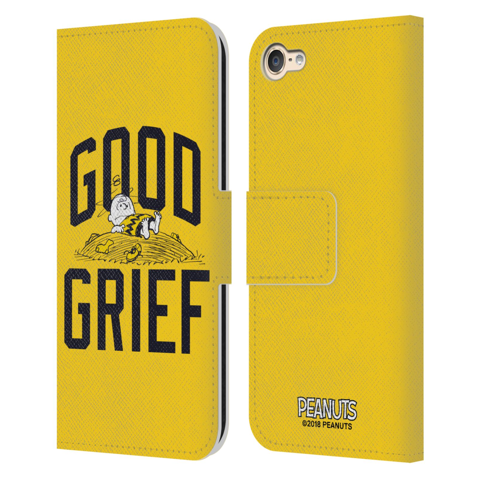 OFFICIAL PEANUTS VARSITY SPORTS LEATHER BOOK CASE FOR APPLE iPOD TOUCH MP3 - Picture 9 of 13