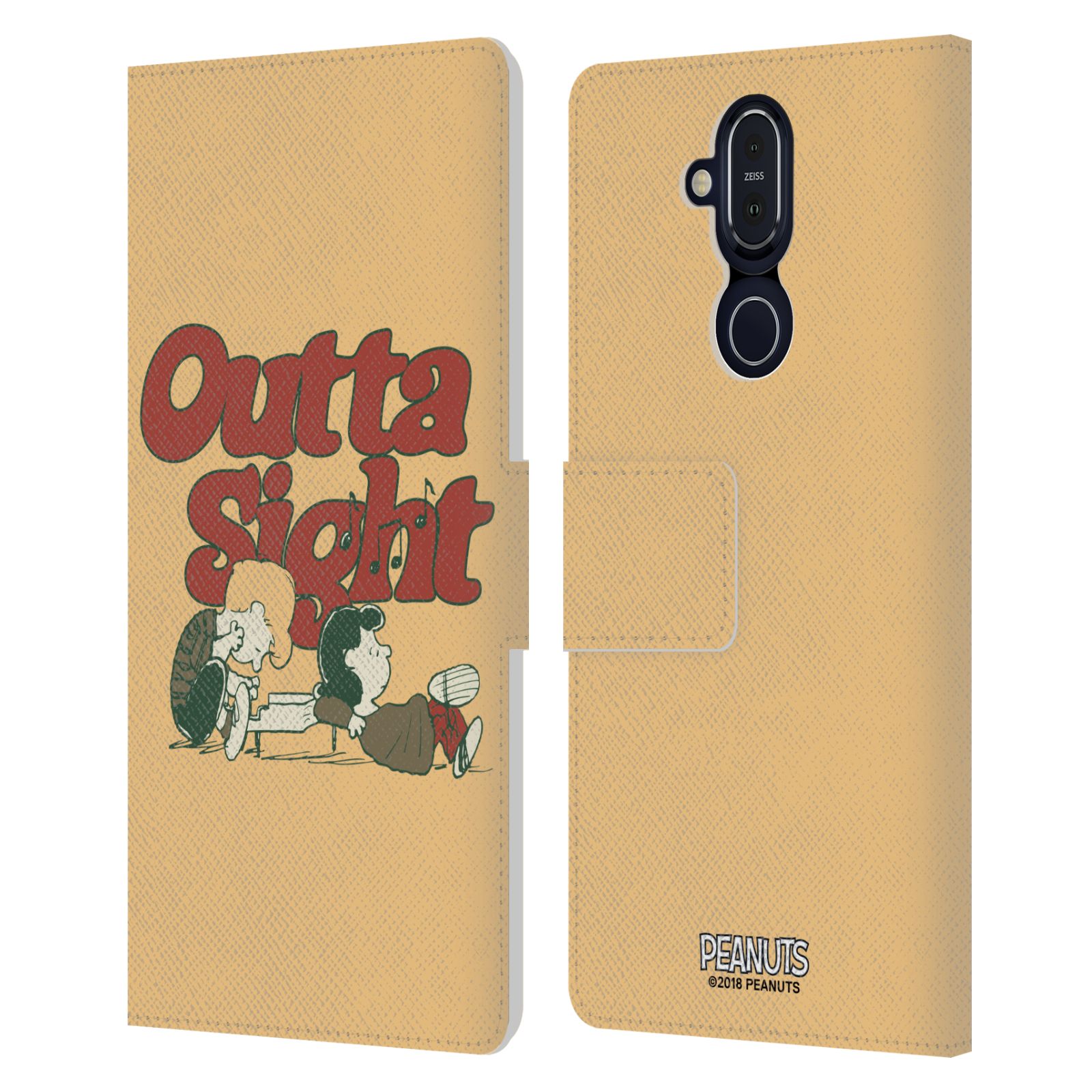 PEANUTS WOODSTOCK 50TH LEATHER BOOK WALLET CASE FOR MICROSOFT NOKIA PHONES - Picture 10 of 16