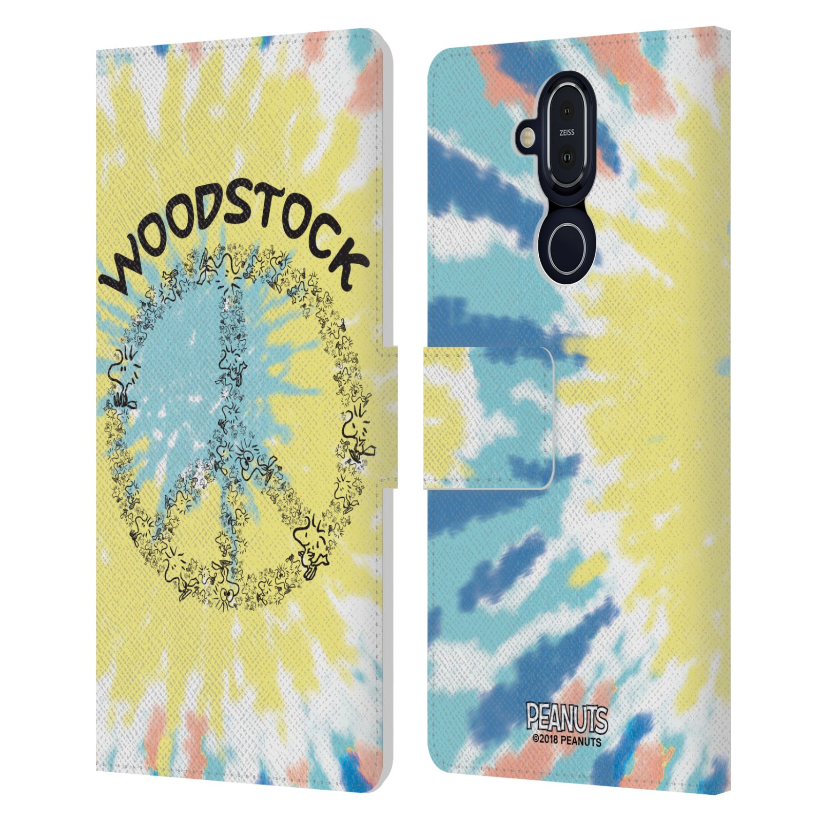 PEANUTS WOODSTOCK 50TH LEATHER BOOK WALLET CASE FOR MICROSOFT NOKIA PHONES - Picture 16 of 16