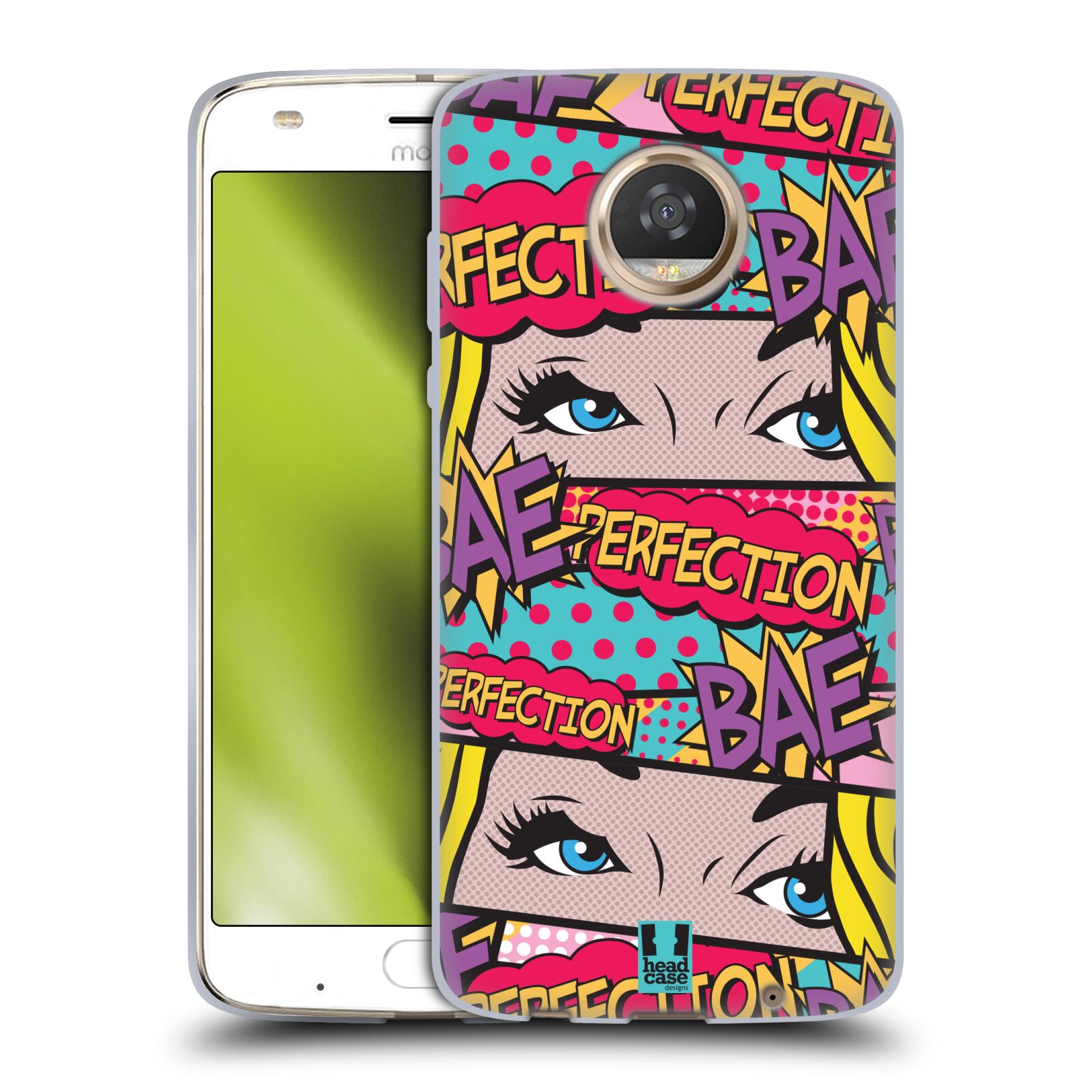 HEAD CASE DESIGNS POP ART SOFT GEL CASE FOR MOTOROLA PHONES