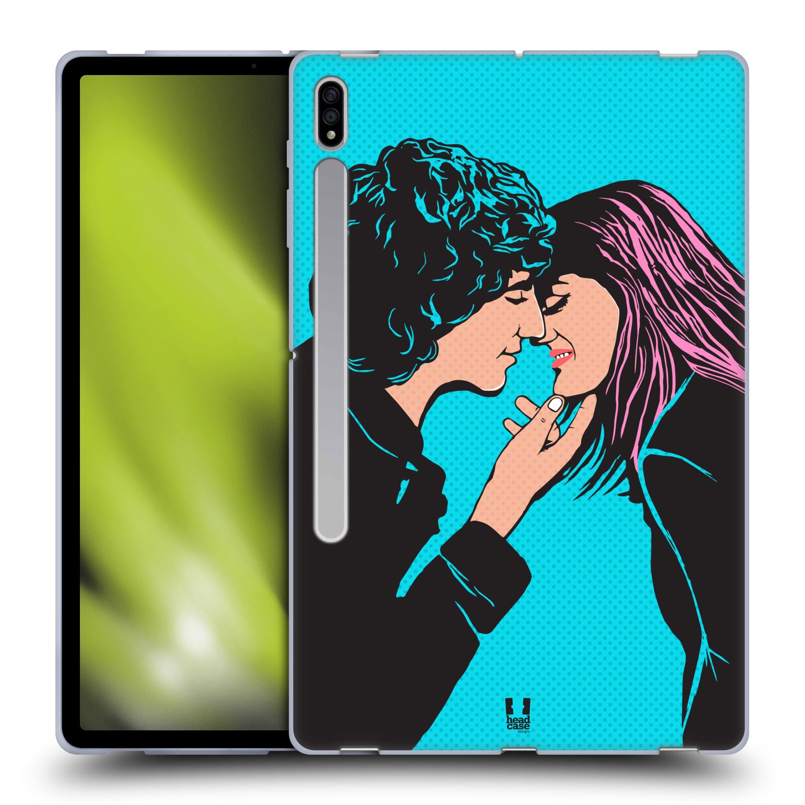 HEAD CASE DESIGNS POP ART MOOD SOFT GEL CASE FOR SAMSUNG TABLETS 1 - Picture 8 of 10