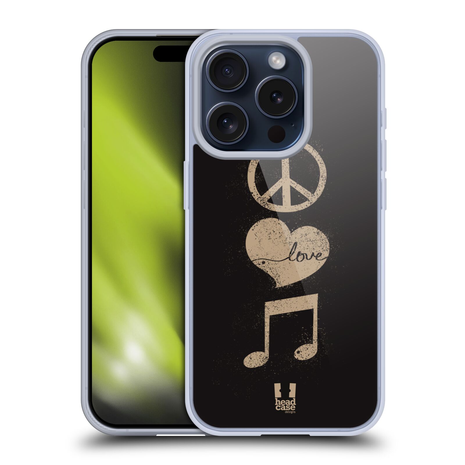 HEAD CASE DESIGNS POWER OF MUSIC SOFT GEL CASE FOR APPLE iPHONE PHONES