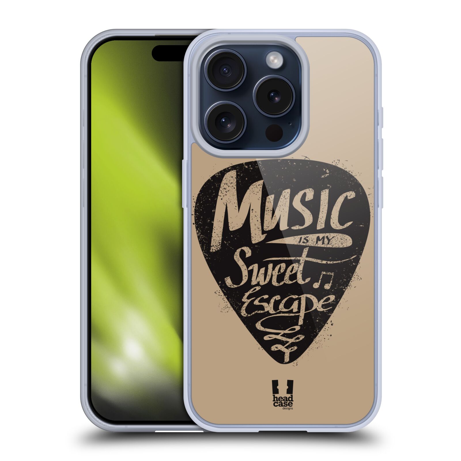 HEAD CASE DESIGNS POWER OF MUSIC SOFT GEL CASE FOR APPLE iPHONE PHONES