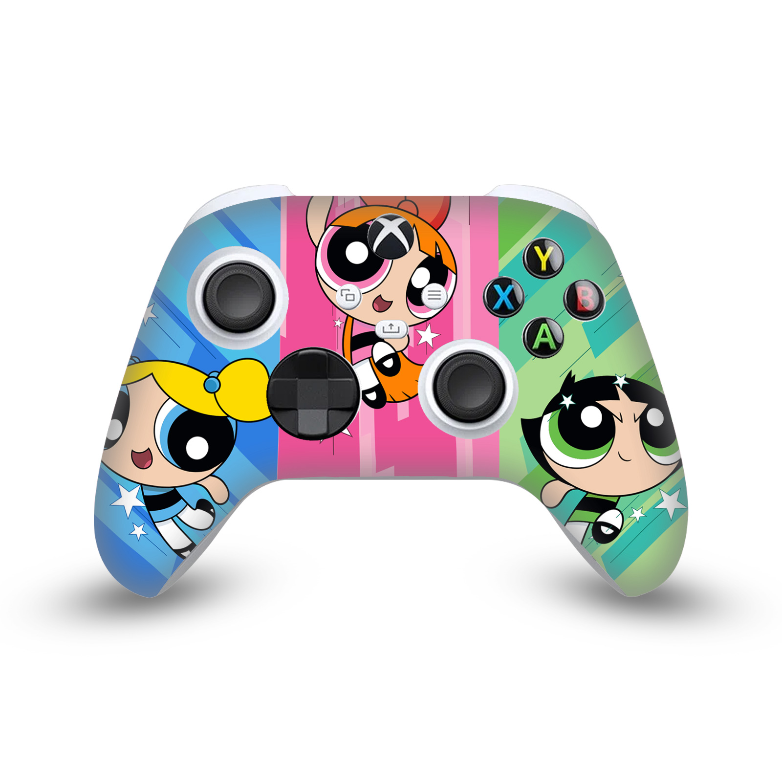 THE POWERPUFF GIRLS GRAPHICS VINYL SKIN FOR XBOX SERIES X / SERIES S CONTROLLER