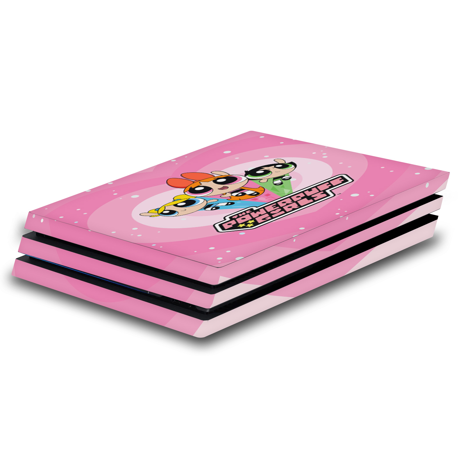 OFFICIAL THE POWERPUFF GIRLS GRAPHICS VINYL SKIN DECAL FOR SONY PS4 PRO CONSOLE - Picture 9 of 10