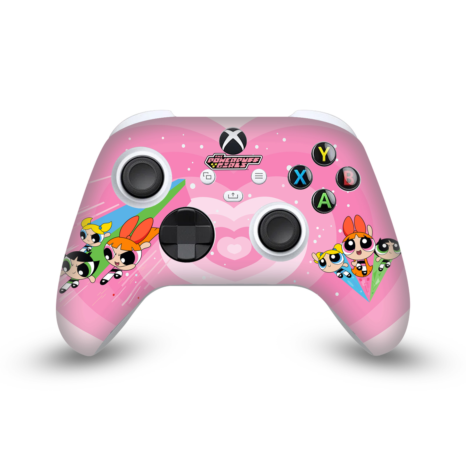 THE POWERPUFF GIRLS GRAPHICS VINYL SKIN FOR XBOX SERIES X / SERIES S CONTROLLER