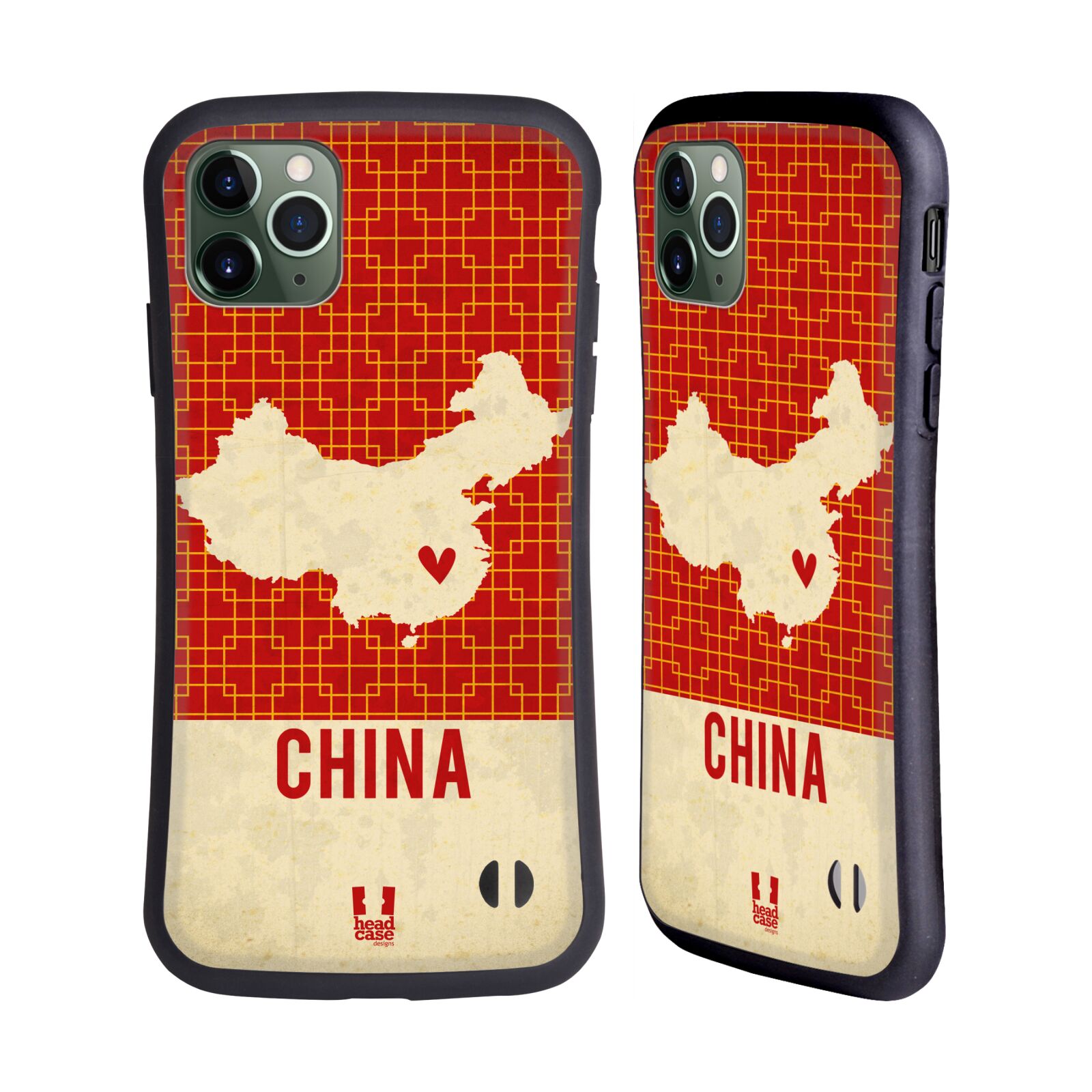 HEAD CASE DESIGNS PRINTED COUNTRY MAPS HYBRID CASE FOR APPLE iPHONES PHONES - Picture 10 of 15