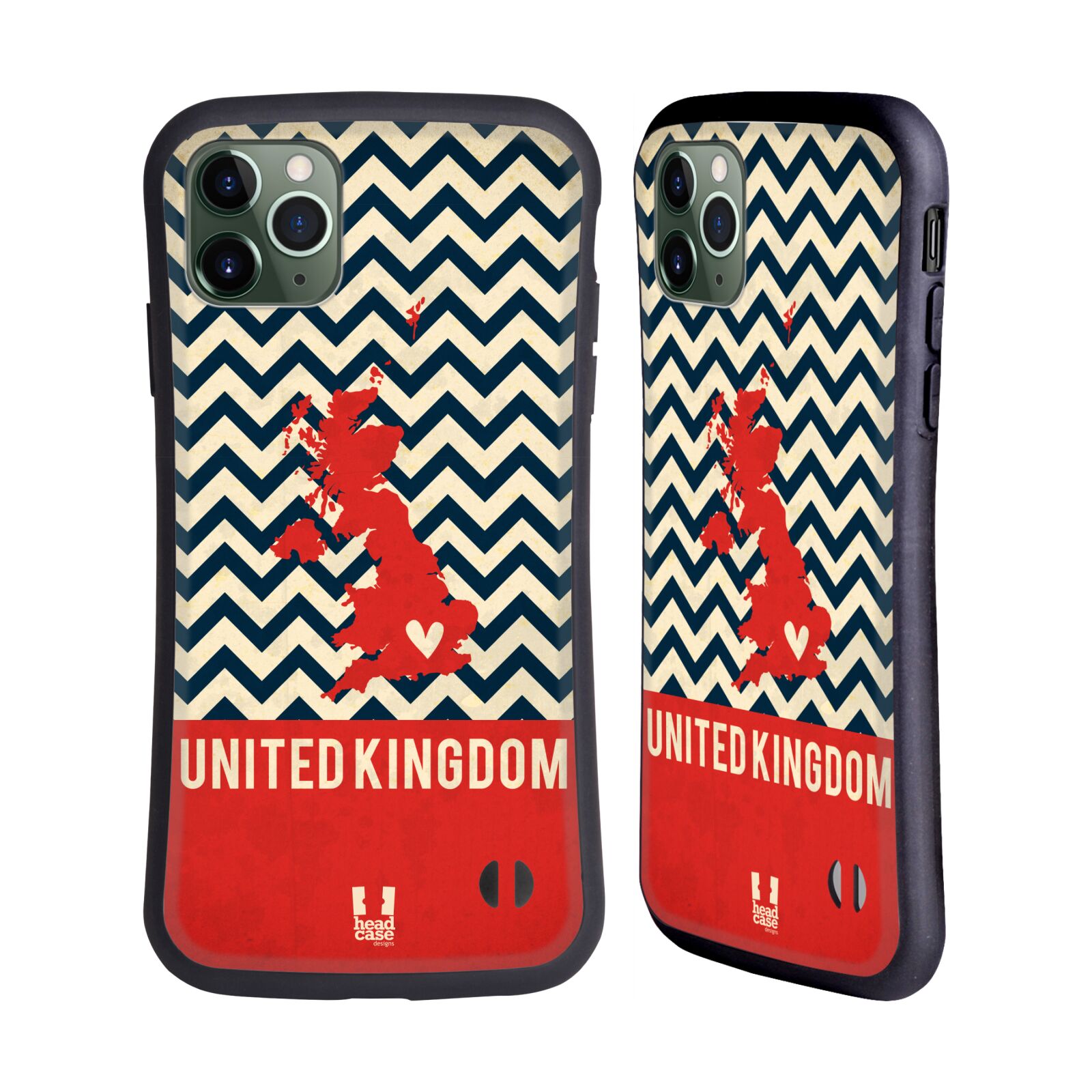 HEAD CASE DESIGNS PRINTED COUNTRY MAPS HYBRID CASE FOR APPLE iPHONES PHONES - Picture 15 of 15
